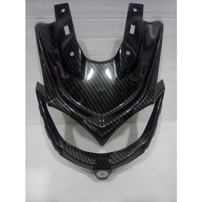 OTOMOTIF AKSESORIS MOTOR COVER HEADLAMP TOPENG LAMPU DEPAN NMAX CARBON