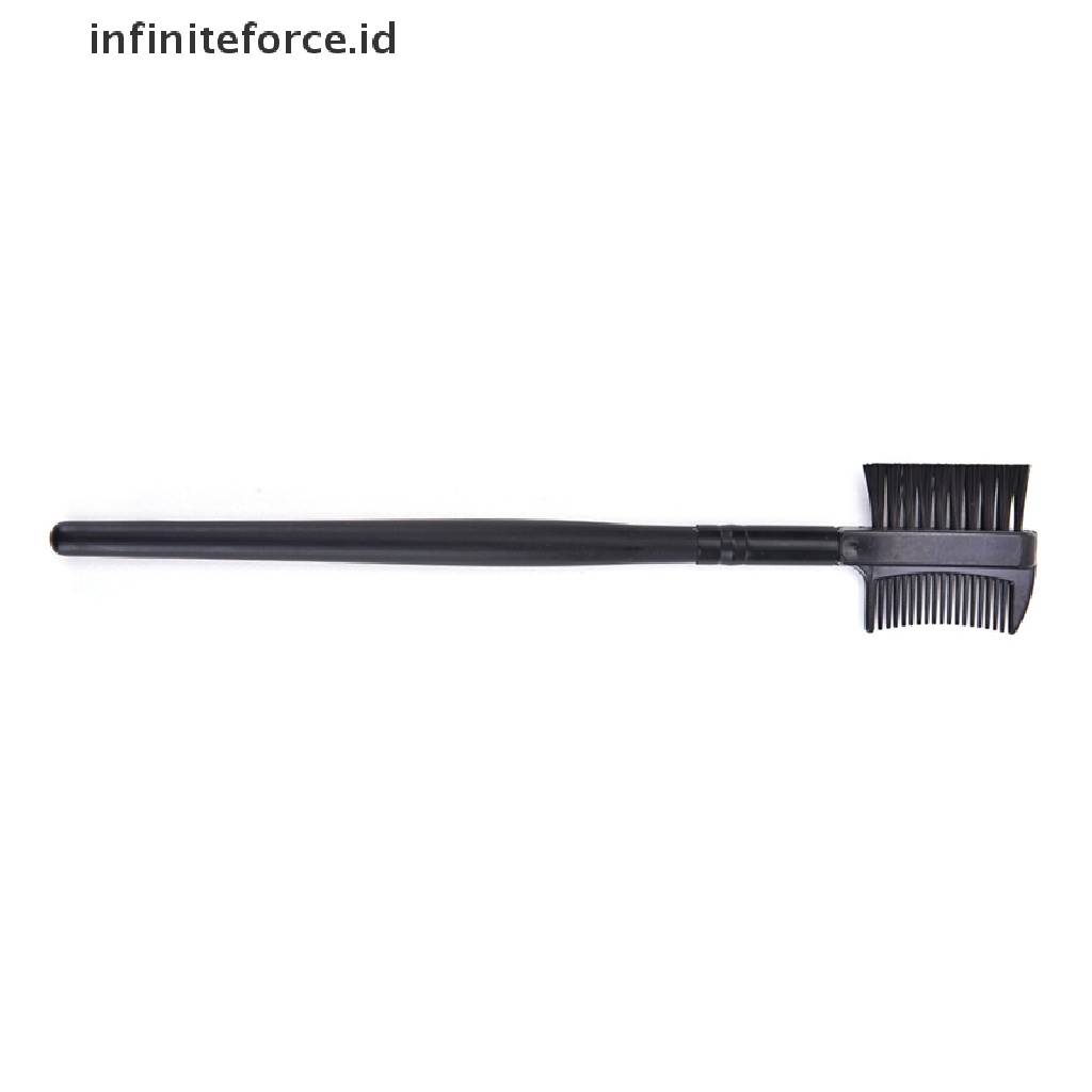 (Infiniteforce.Id) 2 In 1 Brush Alis / Bulu Mata Untuk Makeup / Kosmetik Wanita