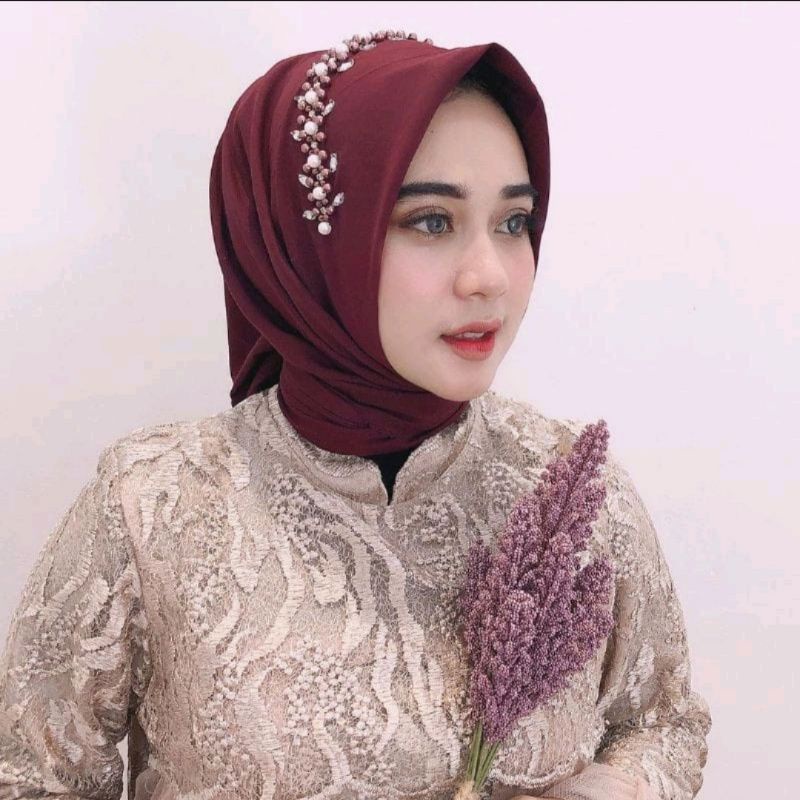 SEGIEMPAT BELLA PAYET BANDO/Jilbab segiempat bella/jilbab bella square/hijab bella/kerudung bella