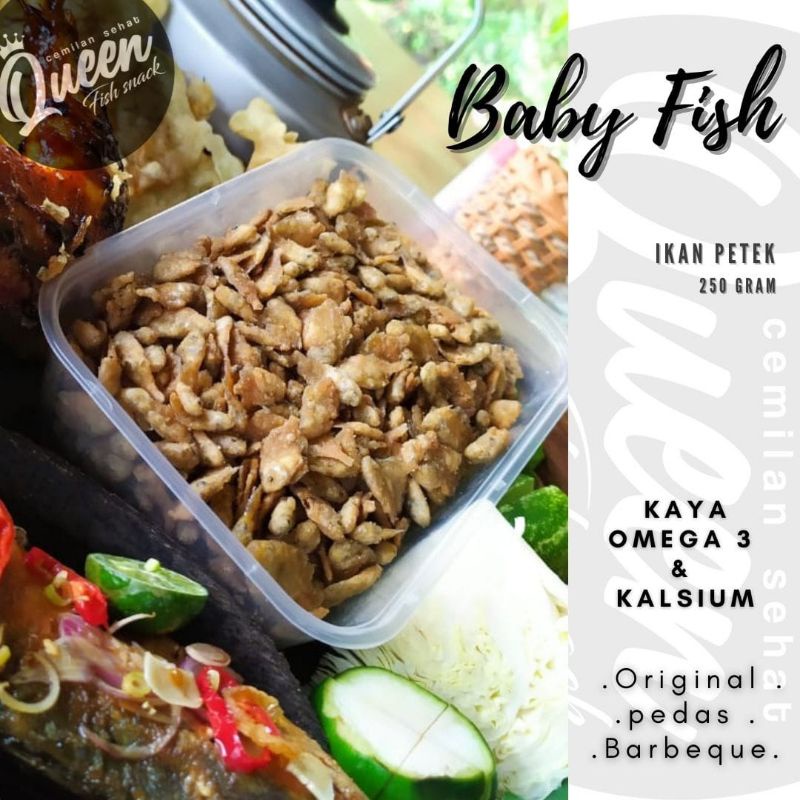 

Babyfish crispy lauk kering siap makan