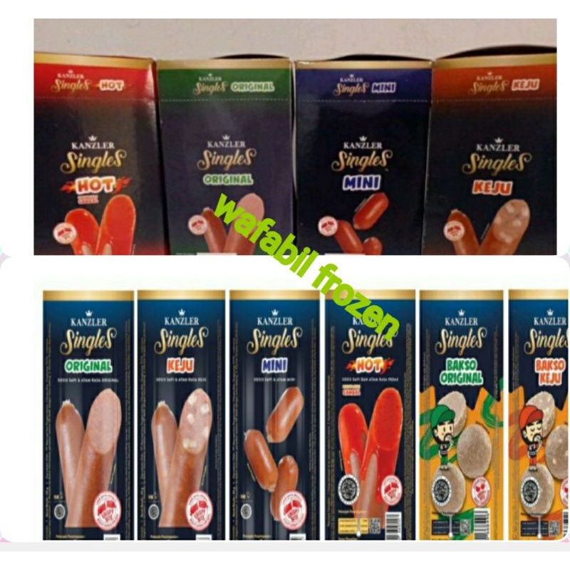 

Kanzler Single Sosis & Bakso | Ready to eat