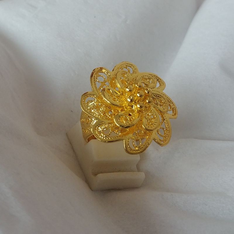 Cincin kendari lapis emas 24k