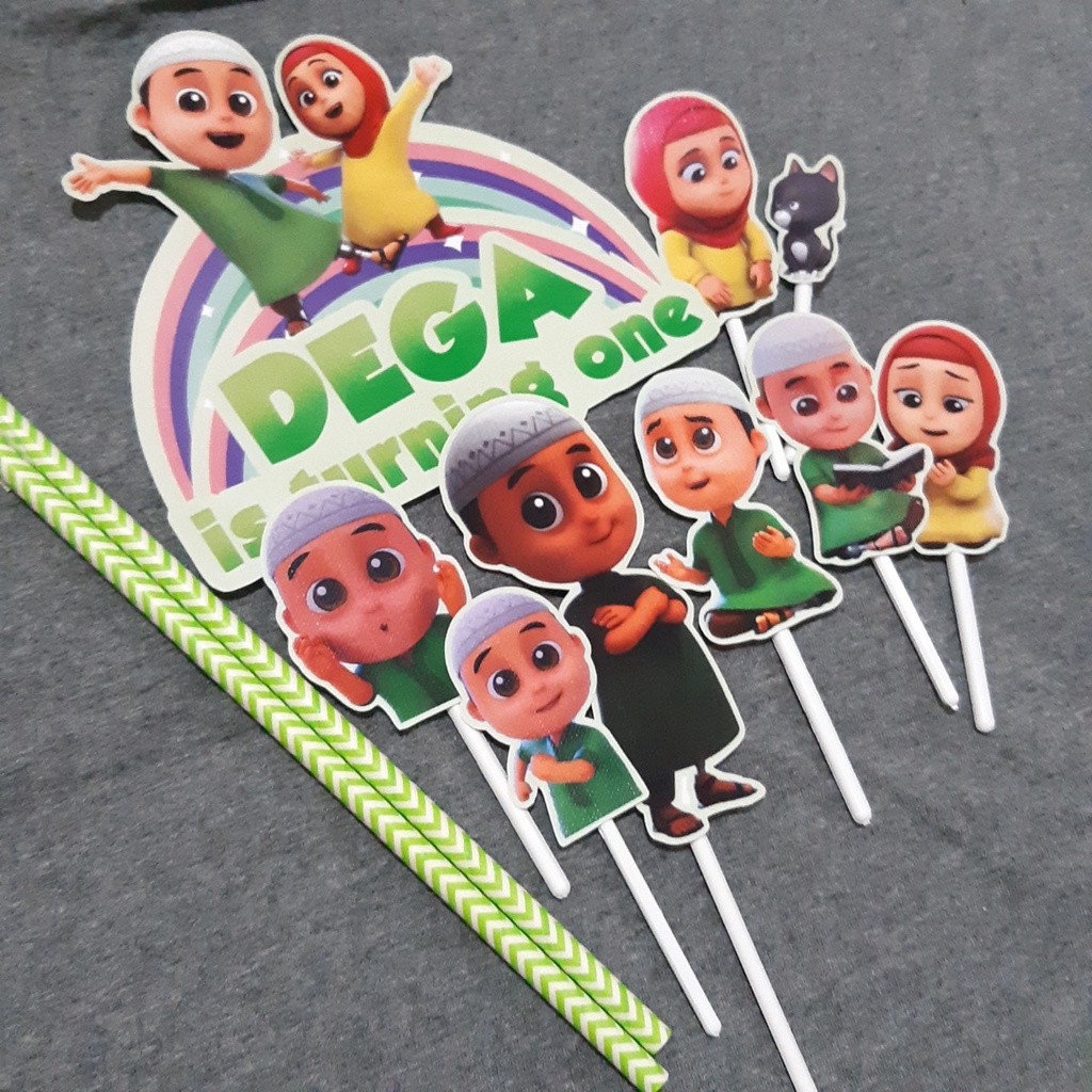 Nusa Rara Cake Topper | Hiasan Kue