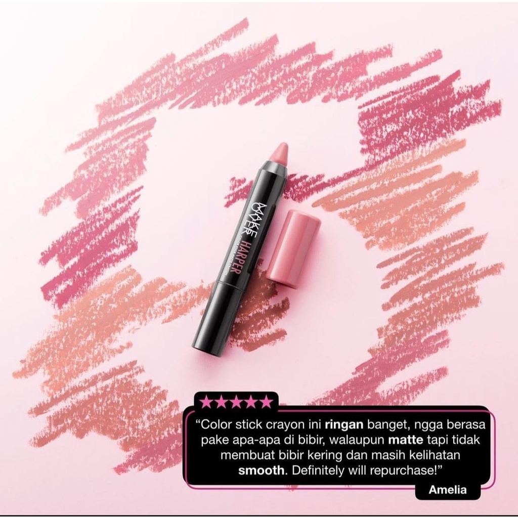 ✿ELYSABETHME✿ 𝓶𝓪𝓴𝓮𝓸𝓿𝓮𝓻 Make Over Color Stick Matte Crayon-7