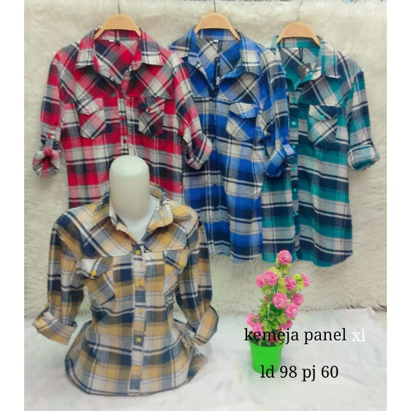 HRM KEMEJA KOTAK PANEL