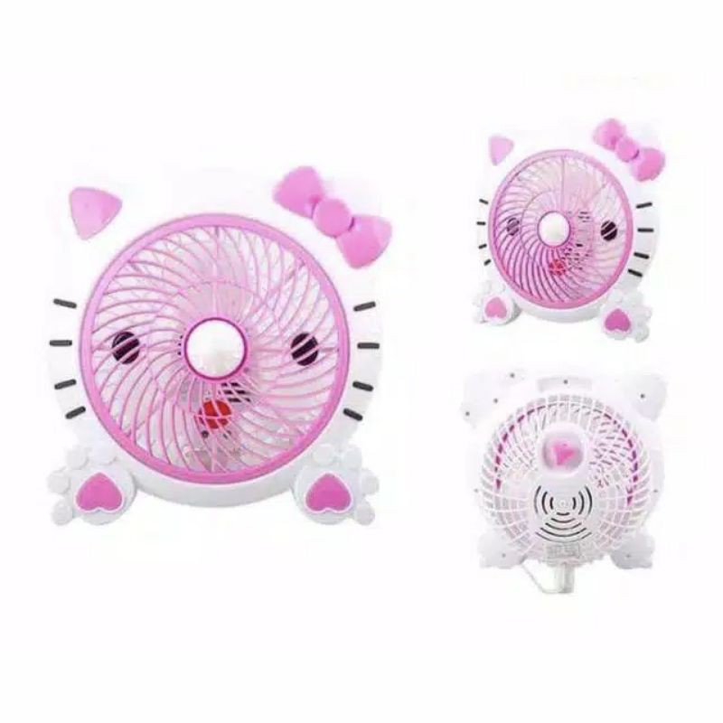 Kipas Angin Karakter WELHOME WH-170H Hello Kitty MURAH
