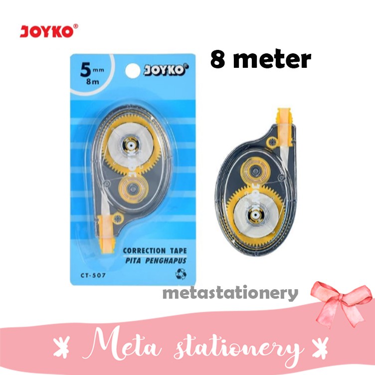 

Correction Tape / Tip-ex kertas Joyko CT-507