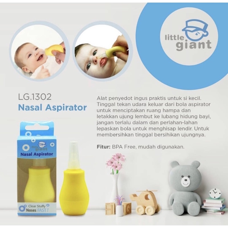 Little Giant Nasal Aspirator - Sedot ingus bayi LG1302