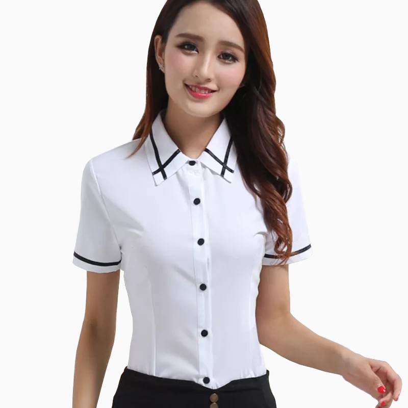 Kemeja lengan pendek Gaya Korea variasi list model terbaru - XSHOP Ida SS