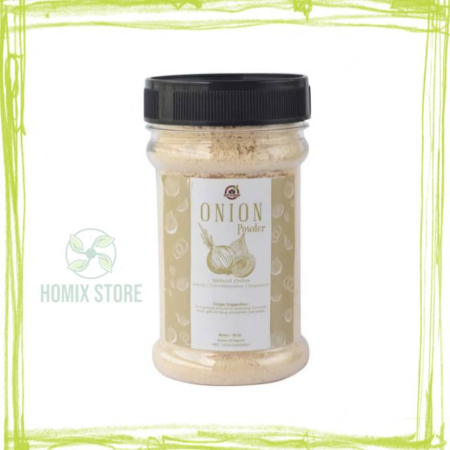 

BAWANG BOMBAY BUBUK ONION POWDER PENYEDAP RASA BUMBU DAPUR BUBUK BUMBU INSTAN 70 gr