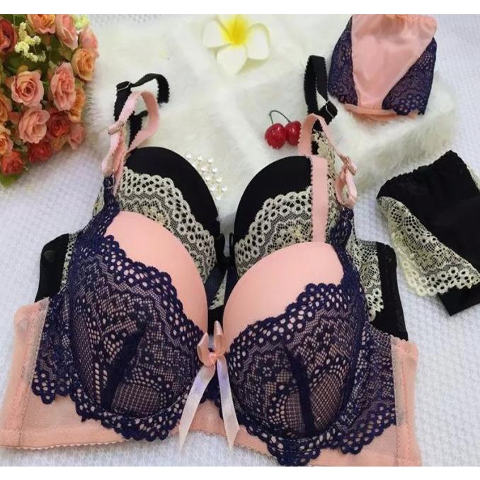 Pakaian Dalam Wanita - Bra Set Big Size Sexy (nb 8857)