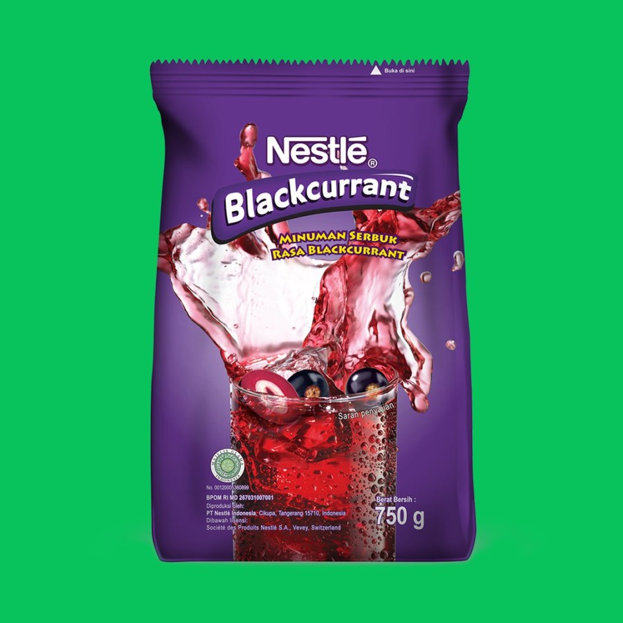 

Nestle Blackcurrant Serbuk Rasa Blackcurrant 750gr Nestle Profesional