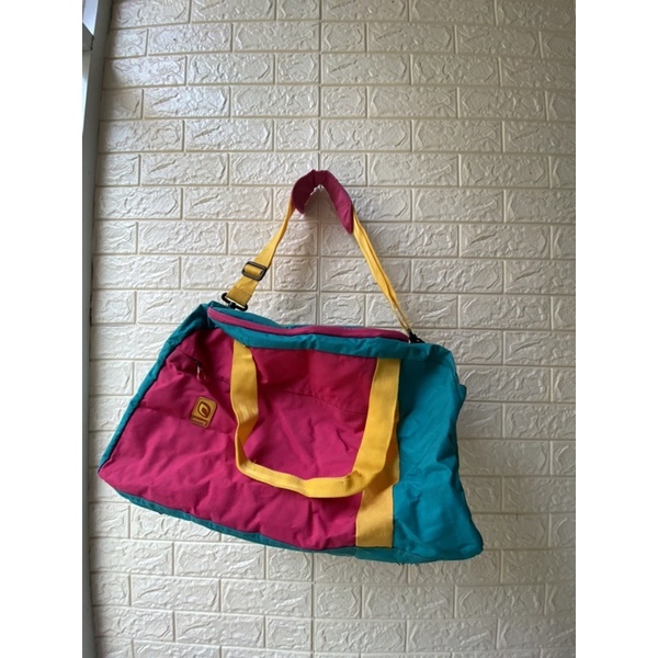 Duffle Bag Travel Bag Clowny Preloved jarang pakai