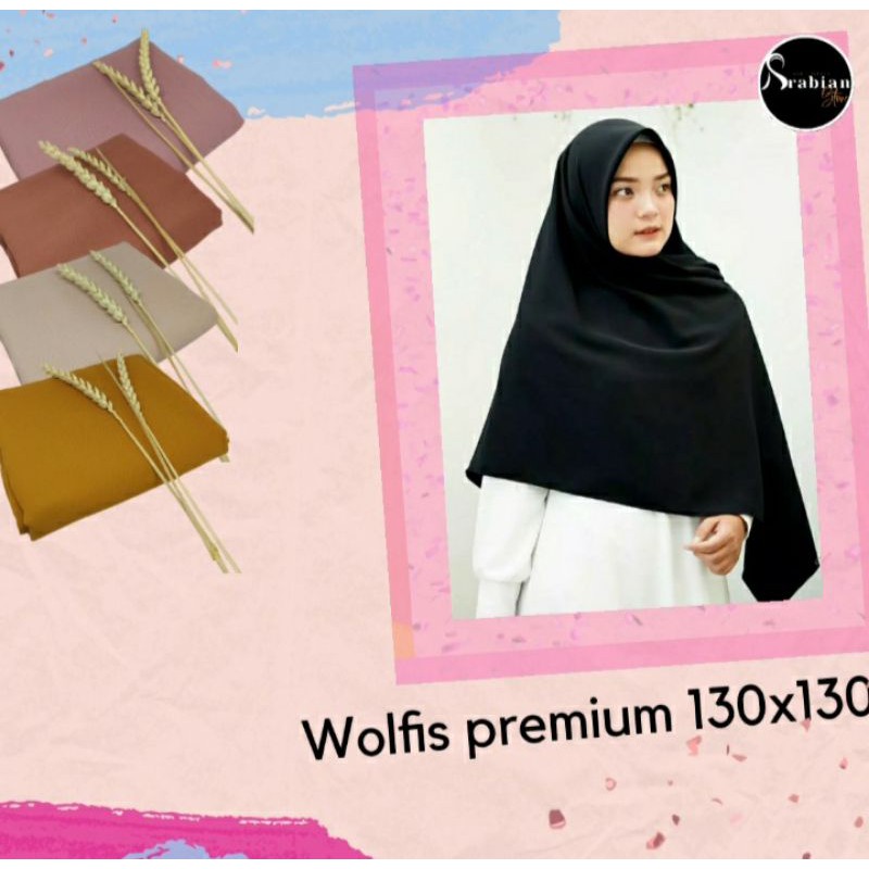 Khimar 130x130 Wolfis premium