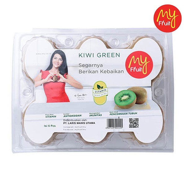

My Fruit Surabaya - Kiwi Green [ 6pcs ]