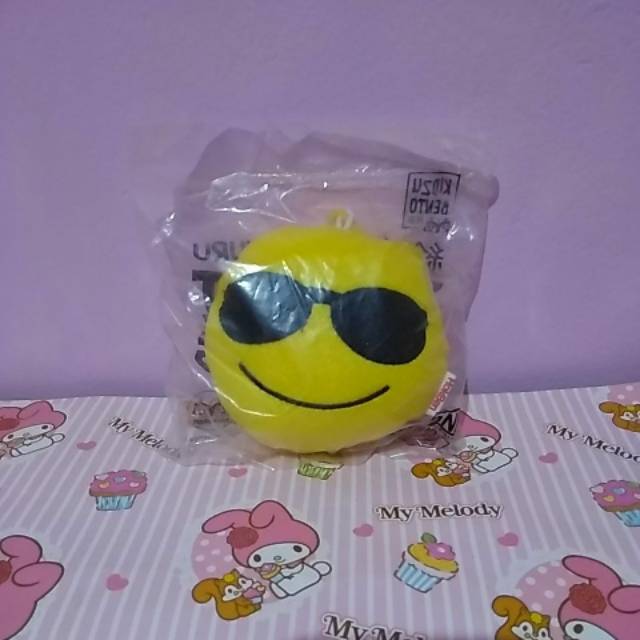 Mainan  Hoka  hoka  bento  Emoji  Bag  tag Kuru [special order]