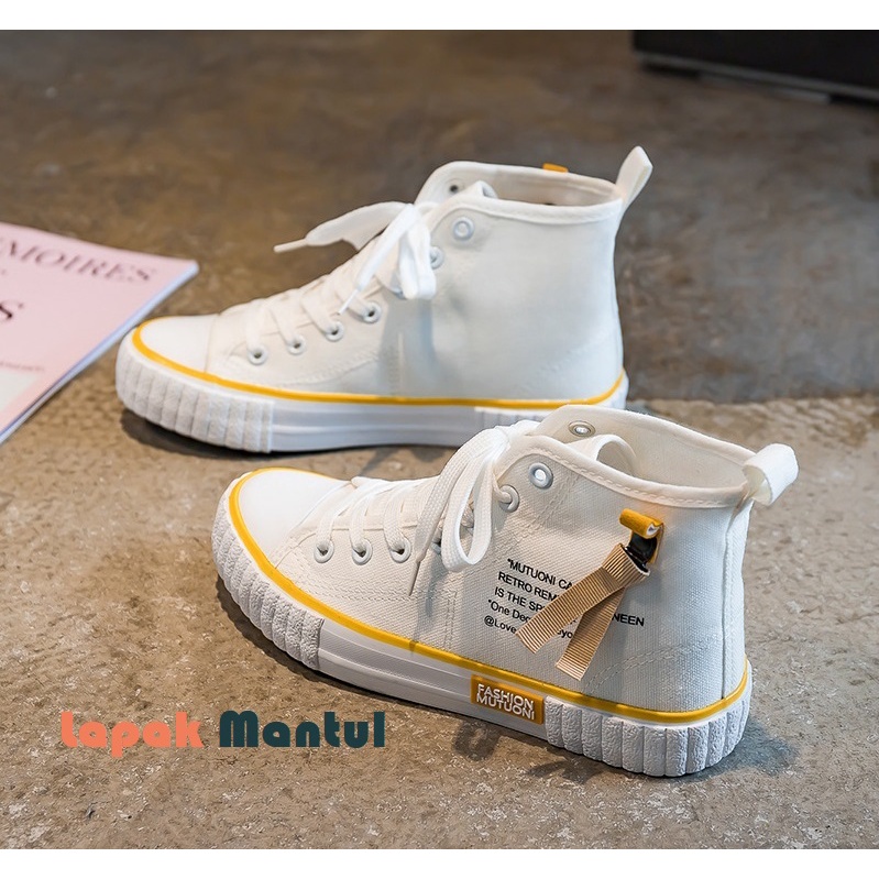 LM-0254 Sepatu Kanvas Wanita - Sneakers - Sepatu Wanita Casual - Sneaker Fashion Terbaru-Sepatu Canvas Wanita sytel Korea High Quality