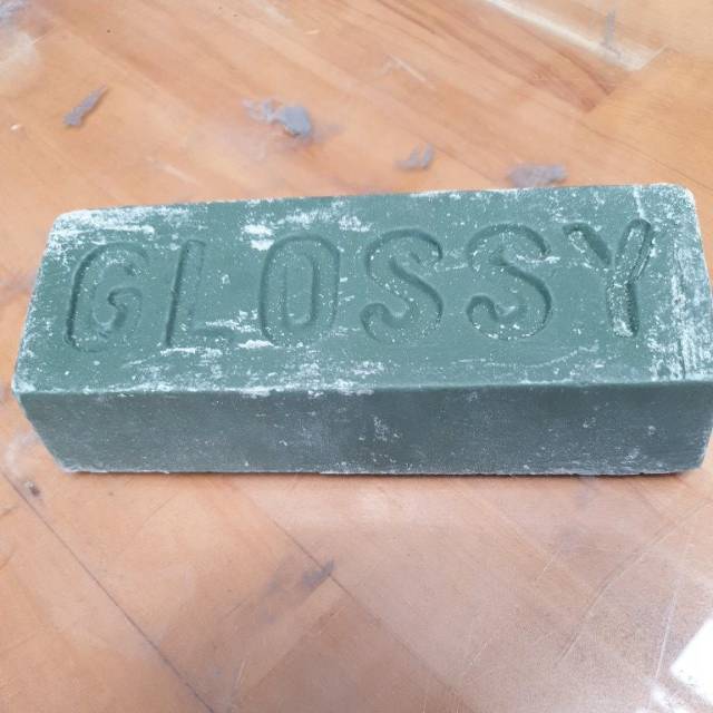 Batu hijau poles ijo stenlis stainless / aluminium / vernekel batangan