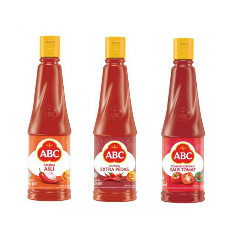 

Saus Sambal ABC Asli/Extra Pedas 275 ML