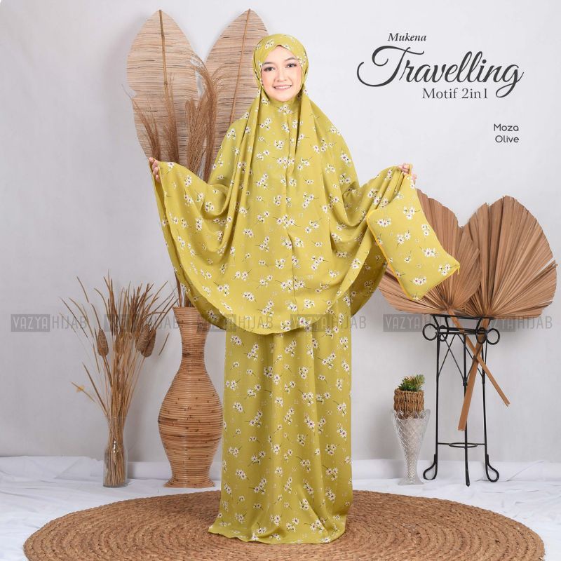 Mukena Traveling Motif 2in1 Katalog 2 Free sajadah