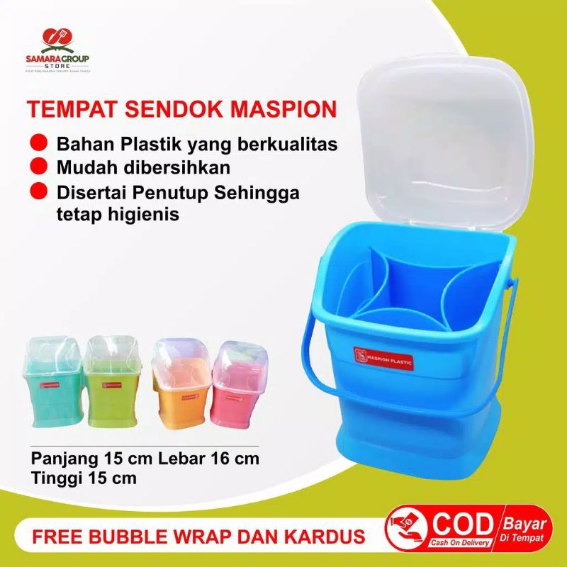 tempat sendok tutup Maspion