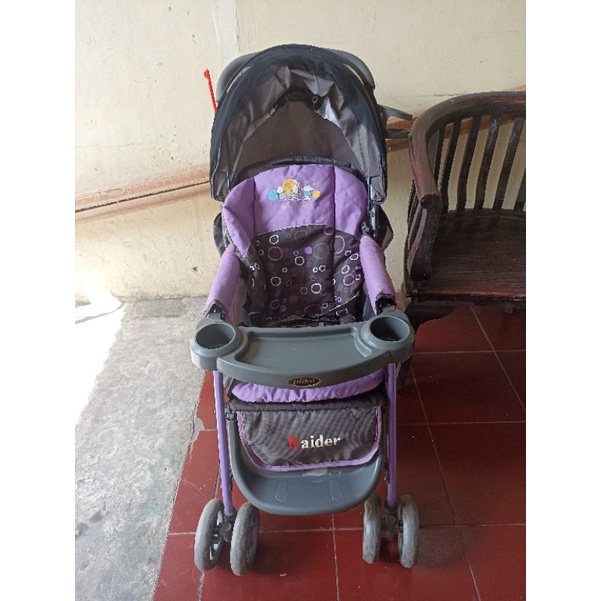 stroller pliko raider preloved second bekas kereta dorong bayi