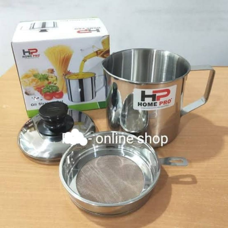 HOME PRO OIL STRAINER POT| WADAH SARINGAN MINYAK | MUG SARINGAN MINYAK 
