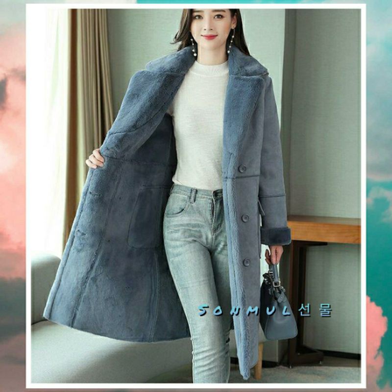 READY INDONESIA WOMAN WINTER COAT PREMIUM SUEDE 'VIVI' JAKET WANITA MUSIM DINGIN