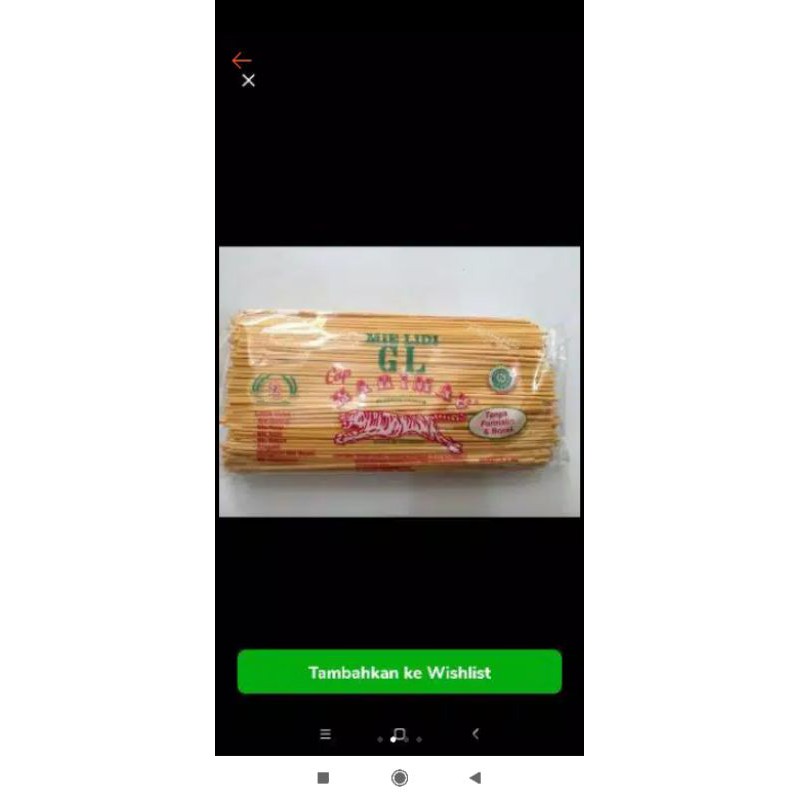 

MIE LIDI CAP HARIMAU 500g