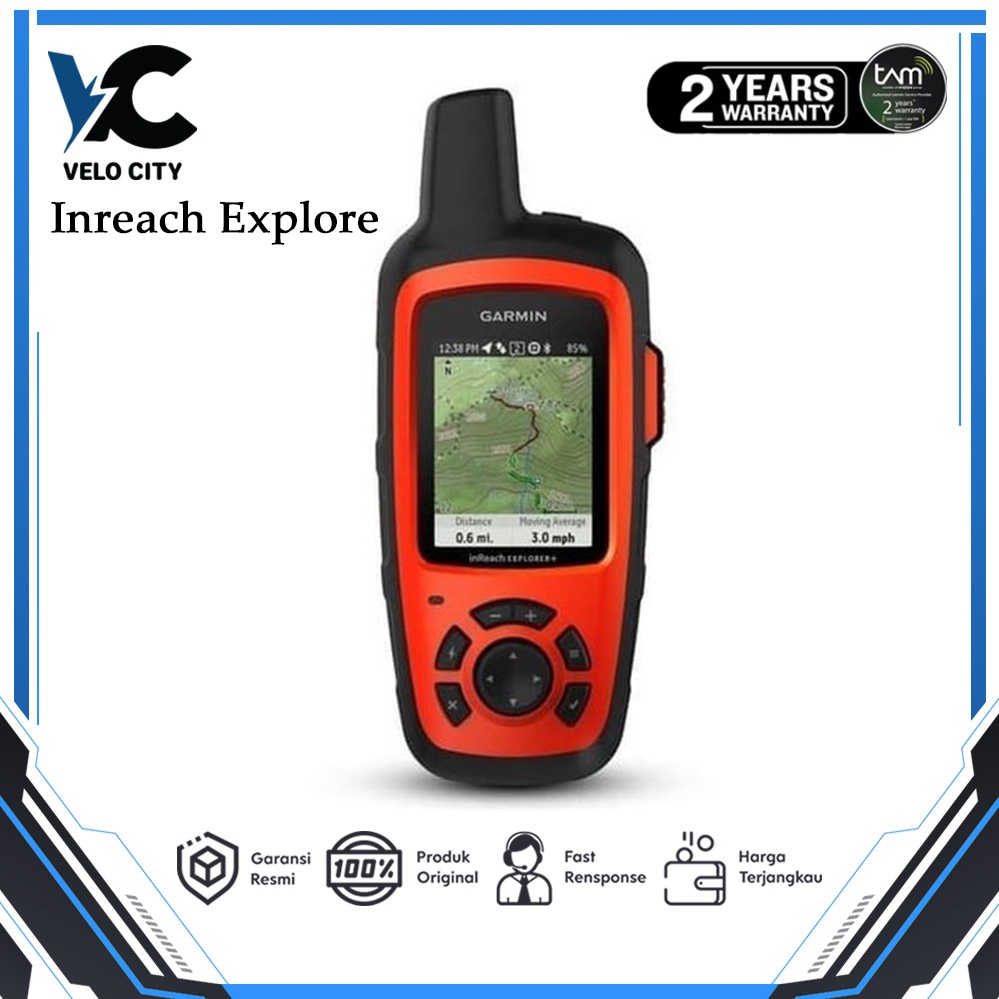 Garmin Gps inReach Explorer®+ Original Garansi Tam