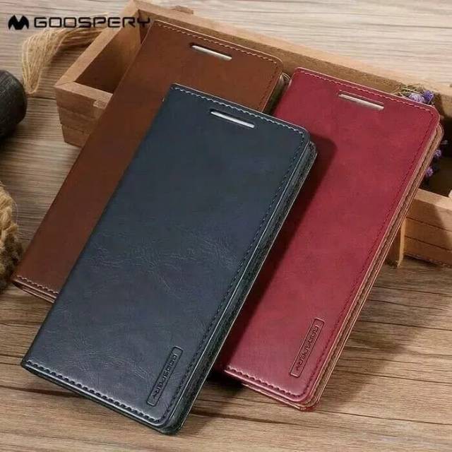 Iphone XR - Bluemoon Mercury Leather Case Kulit