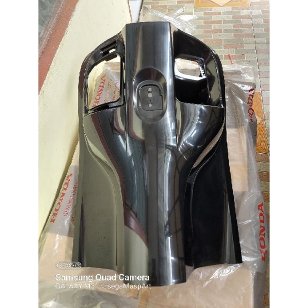 Cover Inner Legshield Legsil Kontak Scoopy eSP new 2021 K2f Prestige Hitam silver doff krem