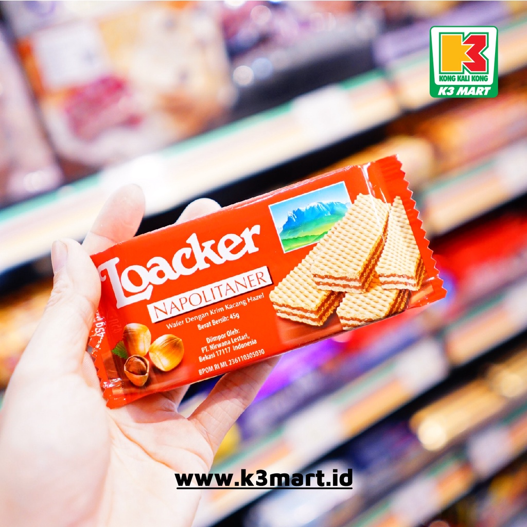 

Loacker Wafer Napoli 45gr