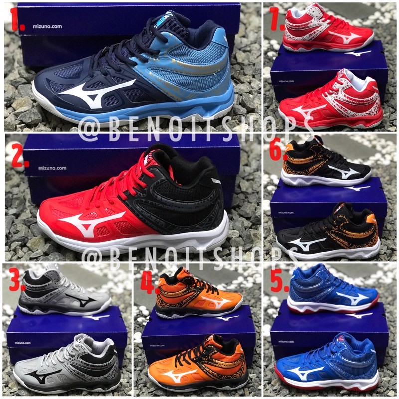 SEPATU VOLI MIZUNO THUNDER BLADE PREMIUM IMPORT MURAH