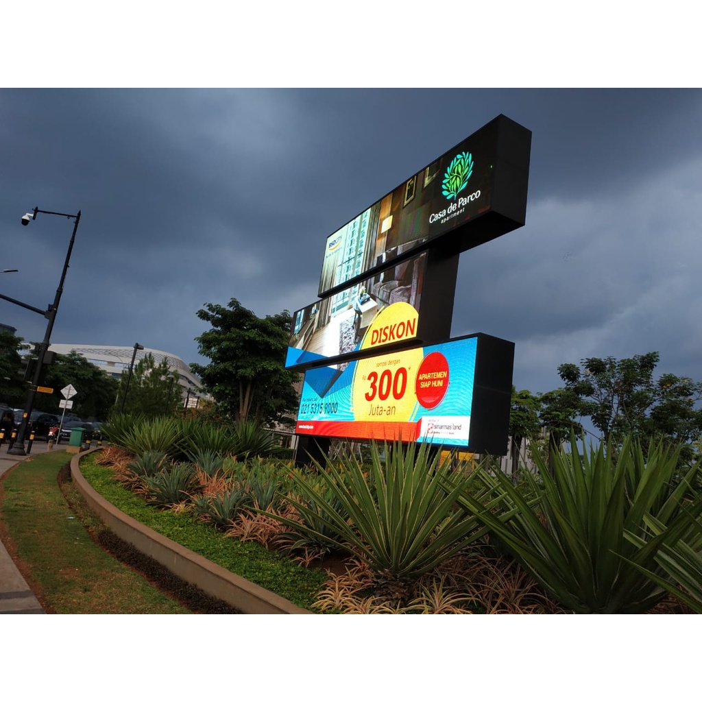 LED Videotron P10 1x4 (Magnetik) - Outdoor