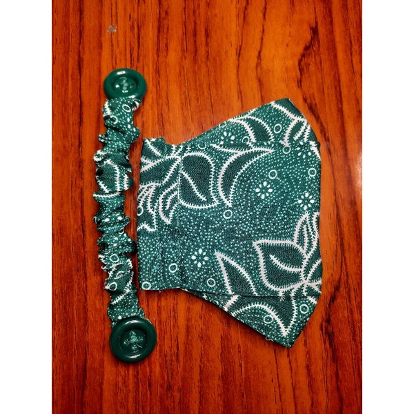 MASKER KAIN 3D BATIK DEWASA / MASKER KAIN BATIK / MASKER KAIN BATIK PKK / MASKER BATIK PKK / MASKER 