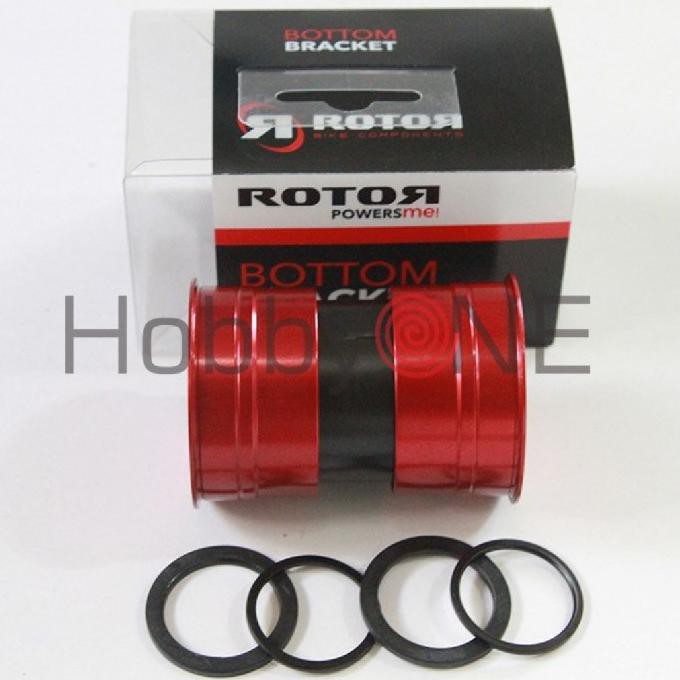 Rotor Pf4624 Bb386 Bb Road Ceramic Red - Wednesday Wilier Axle 24