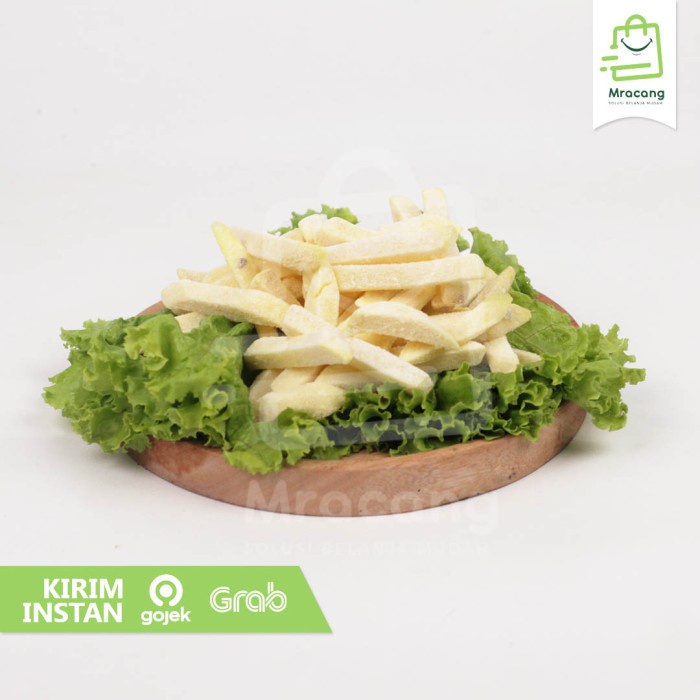 Kentang Goreng / French fries - Berat 500gram (Mracang Market)