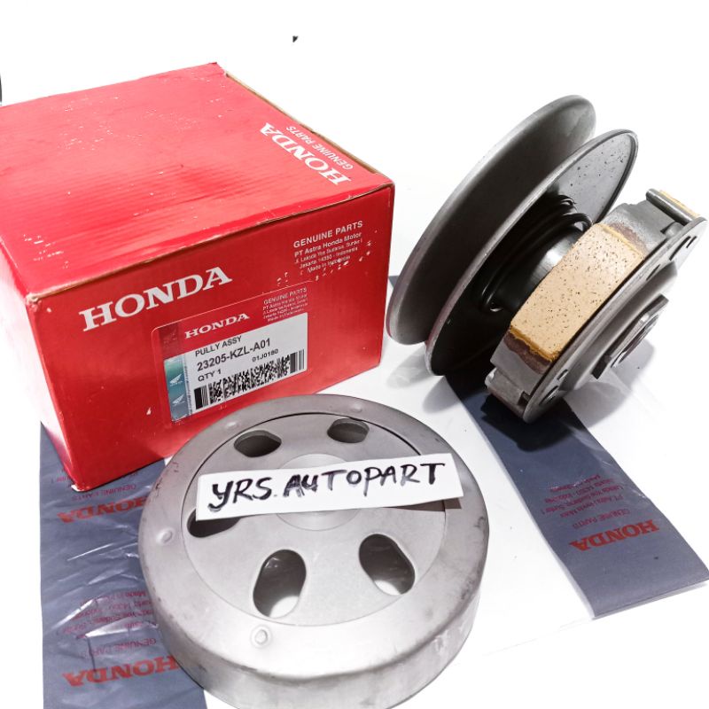 Pully set Honda Beat new Beat fi Scoopy fi Spacy fi 2014 kebawah Asli KZL