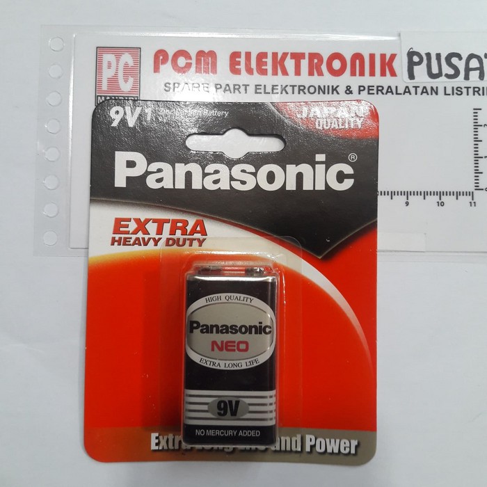 New batrai panasonic 9v