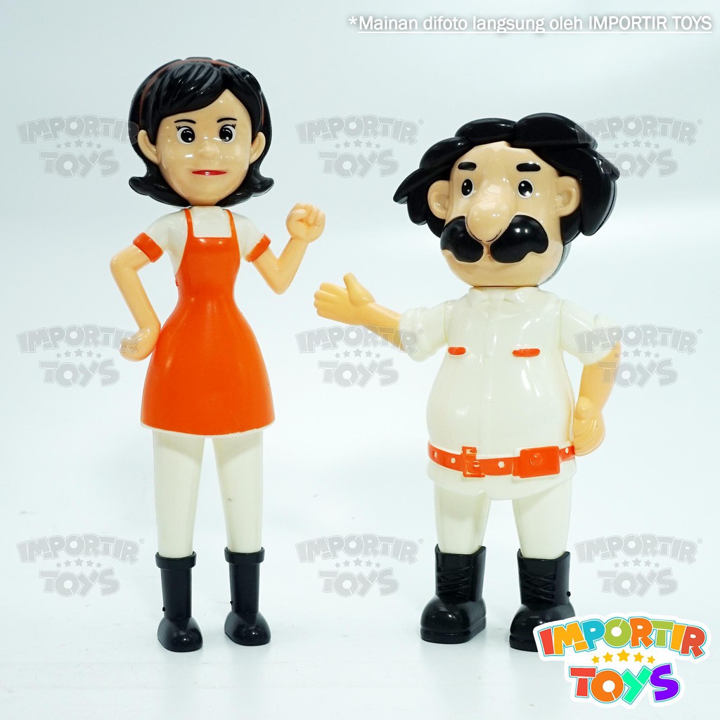 Mainan Anak Set Dinosaurus Plastik Robot Boneka BonBongBong Lucu Berkualitas