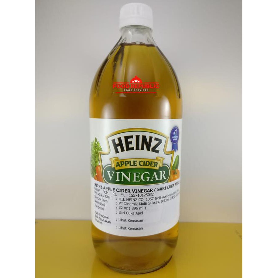 

Terlaris Heinz Apple Cider Vinegar / Cuka Apel 896 Ml Best Price .