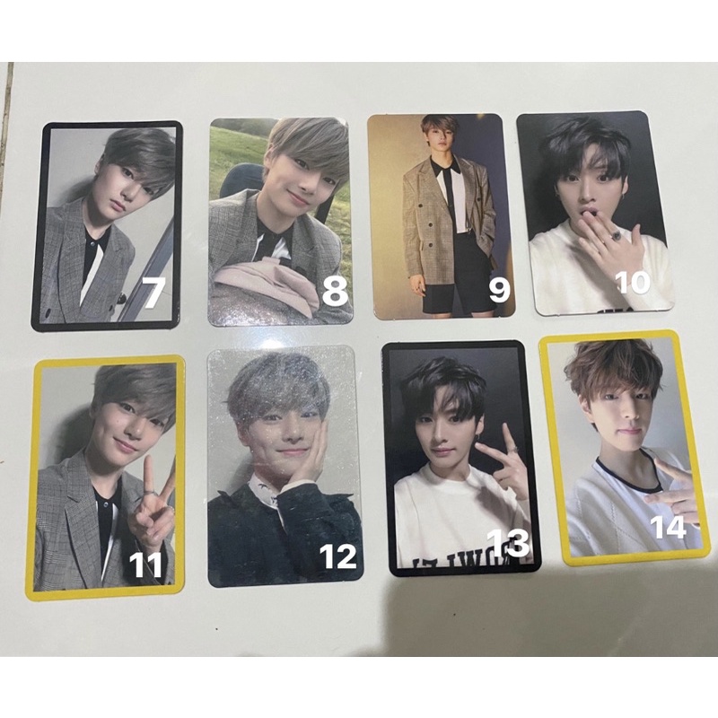WTS STRAY KIDS PC I.N JEONGIN LEE KNOW SEUNGMIN PHOTOCARD YELLOW WOOD MIROH ERA