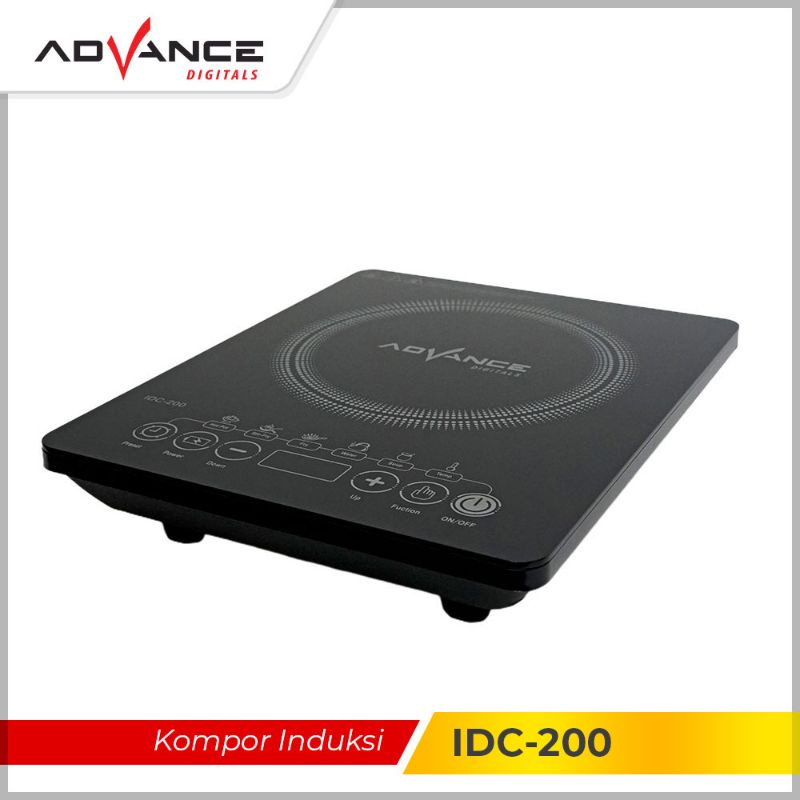 Advance Kompor Listrik Induksi Touch Screen / Induction Cooker IDC-200 / IDC-200 PRO