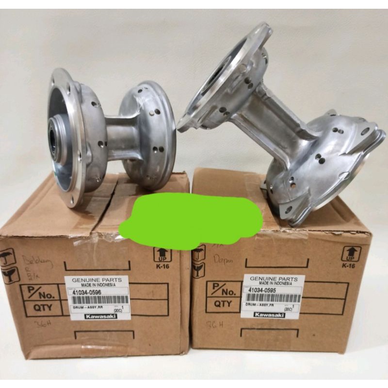 Tromol Depan Belakang Klx Bf Dtracker Hole 36 41034-0595 / 96 Tromol Belakang Klx Bf Dtraker Hole 36