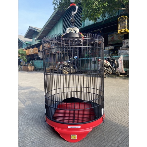 SANGKAR KANDANG MURAI ORIQ PVC POLOS UK 57