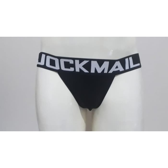 LC. JM.304.VNN2 - MAN'S BRIEF UNDERWEAR JOCKMAIL - Hitam, M