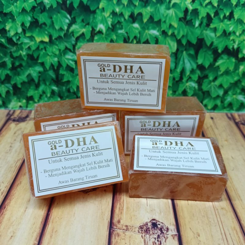 SABUN A DHA GOLD BEAUTY CARE // Sabun Dha Gold Satuan