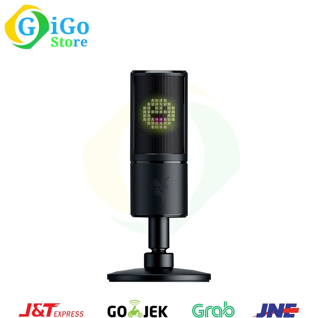 Microphone Razer Seiren Emote Condenser Mic Streaming For Komputer PC