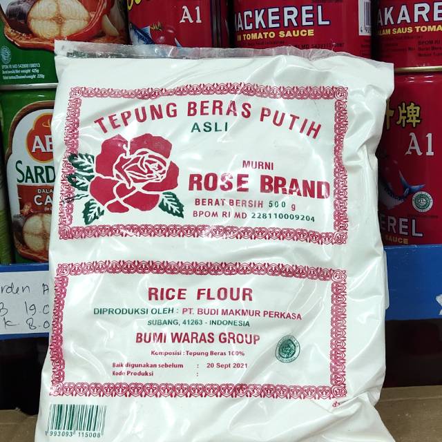 Tepung beras Rose Brand 500gr/Rice Flour